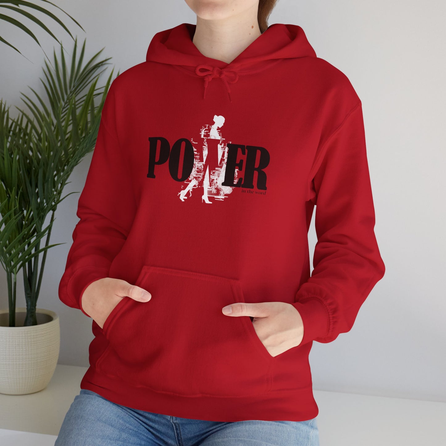 Empowerment Hooded Sweatshirt - "POWER" & "BELIEVE" Design