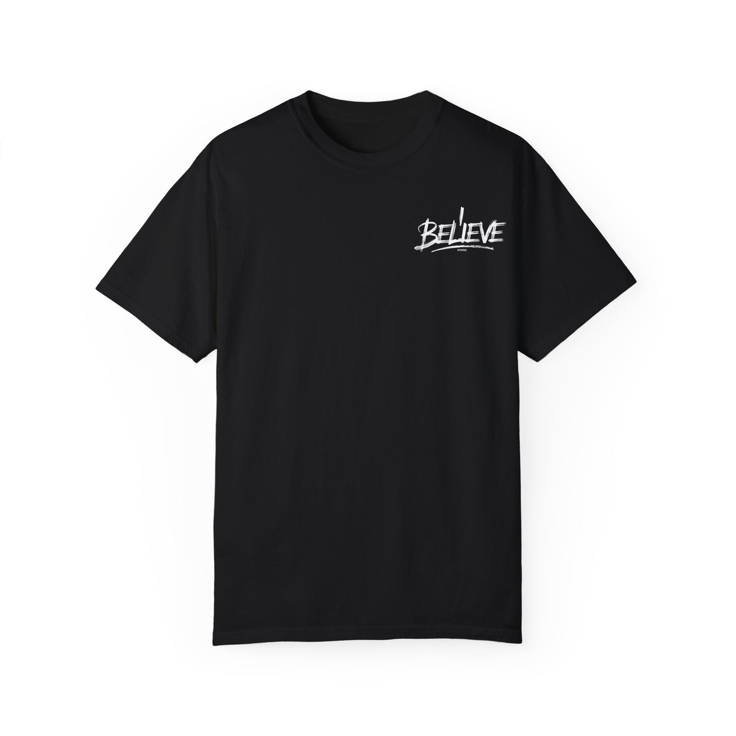 Unisex Belief Graphic T-Shirt - 'Faith Saved My Life' Inspirational Tee