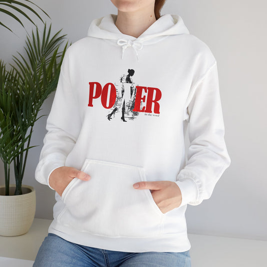 Empowerment Hooded Sweatshirt - "POWER" & "BELIEVE" Design