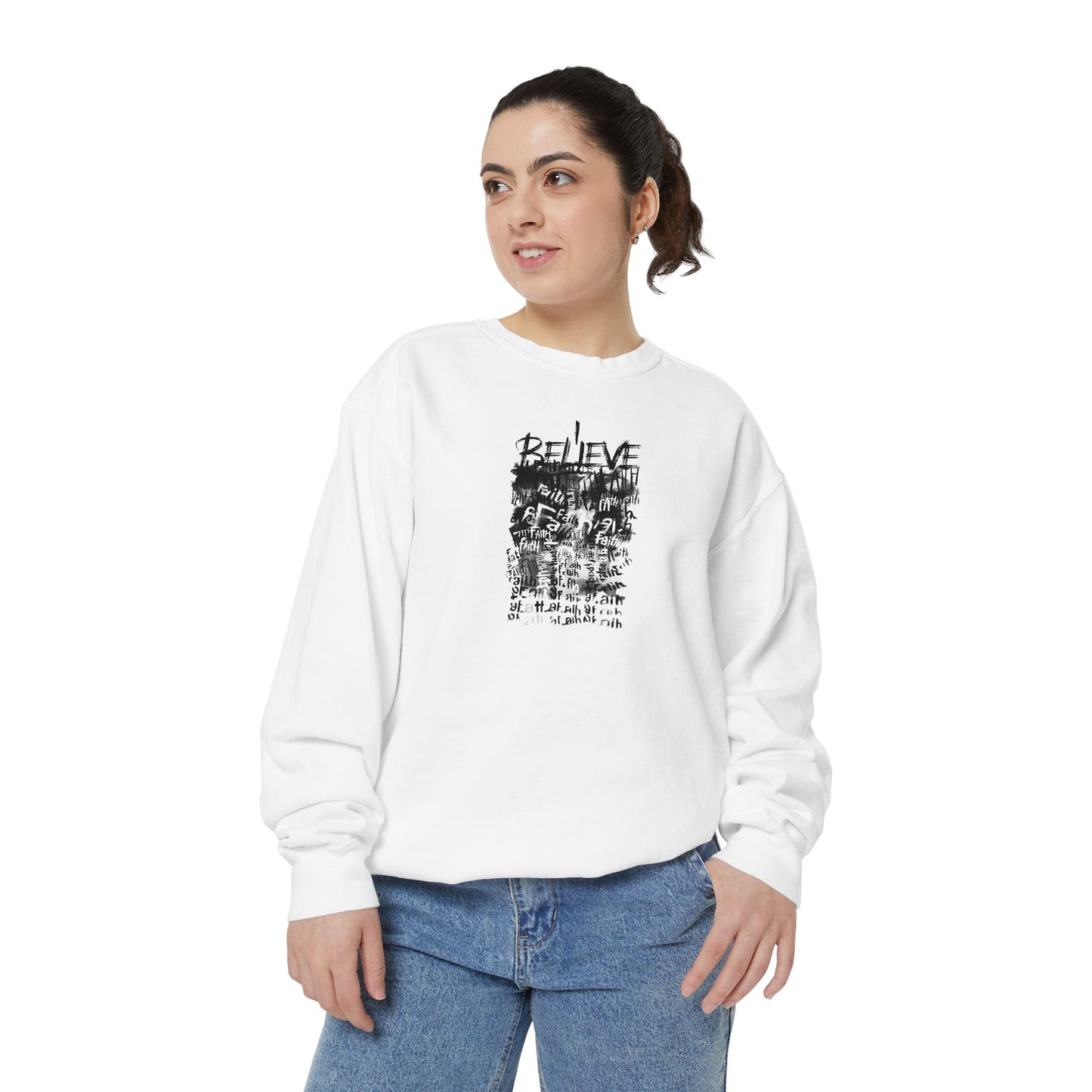 Believe in Your Power Unisex Sweatshirt - Cozy Inspirational Apparel