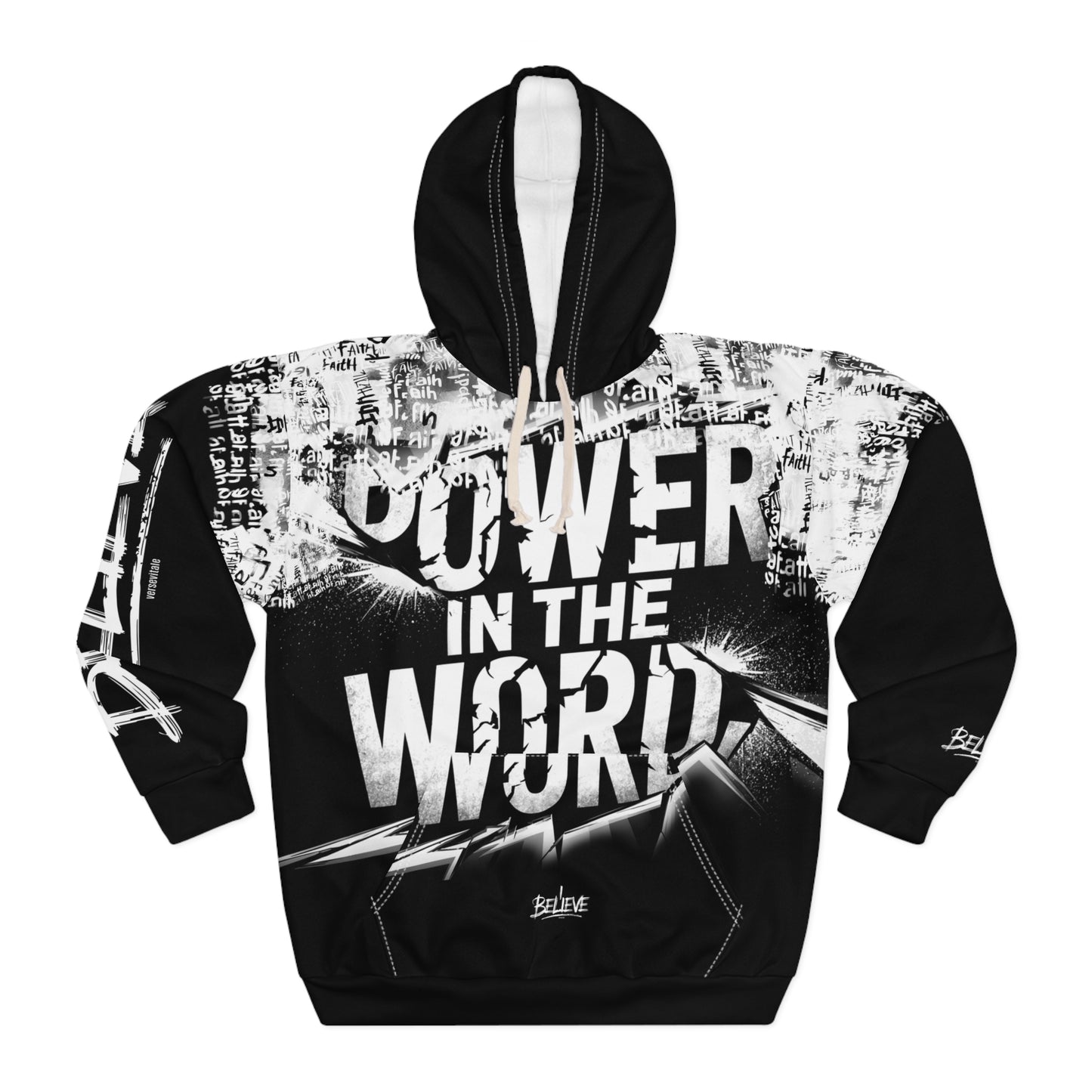 Unisex Pullover Hoodie - Faith Saved My Life Inspirational Sweatshirt