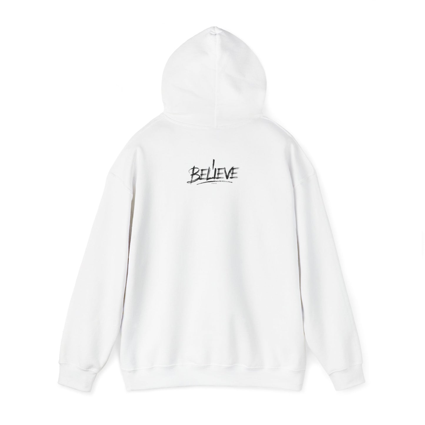 Empowerment Hooded Sweatshirt - "POWER" & "BELIEVE" Design