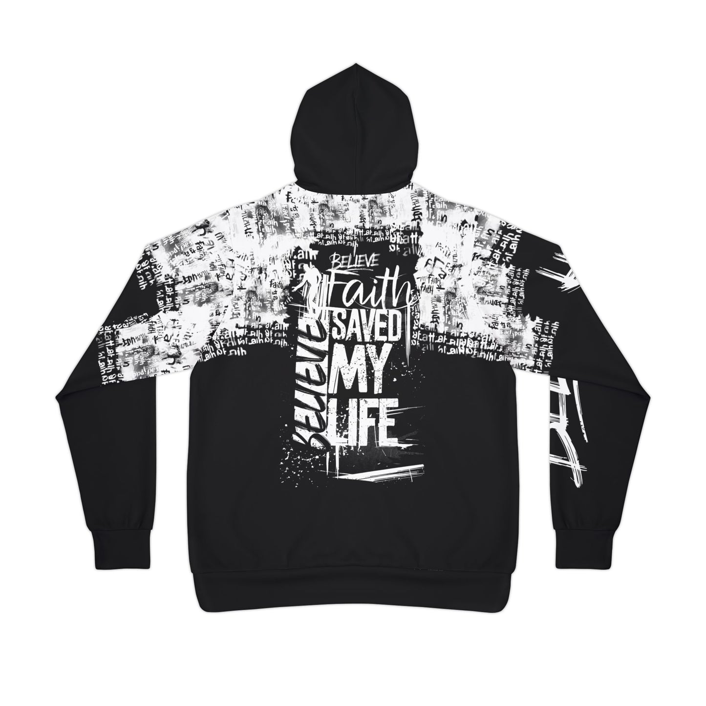 Power in the Word Athletic Hoodie - Motivational Fitness Wear for Empowerment