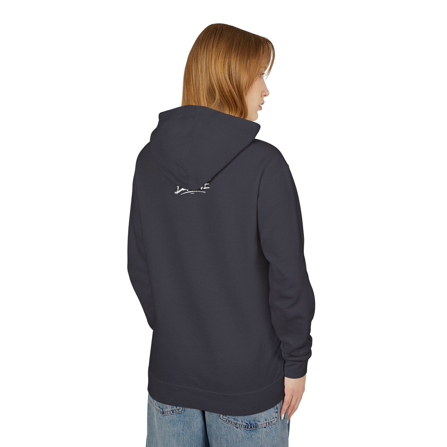 Unisex Lightweight Power Hooded Sweatshirt - Stylish & Inspirational Pullover