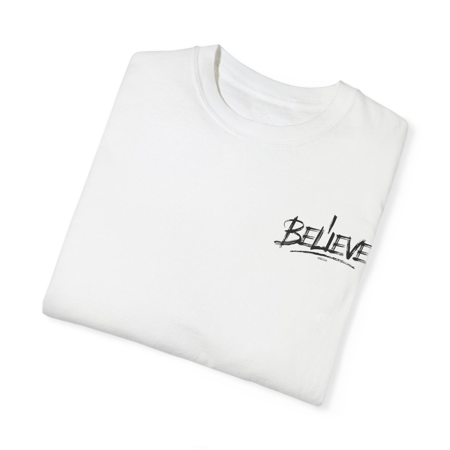 Unisex Belief Graphic T-Shirt - 'Faith Saved My Life' Inspirational Tee